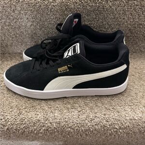 Puma Suede S 'Black White' Men's Shoes 
Size 9.5